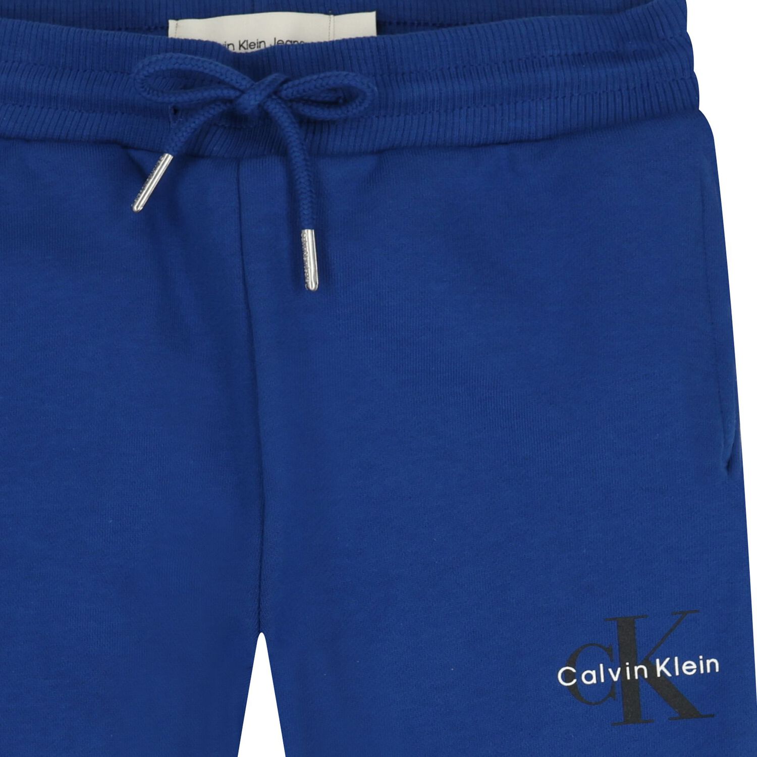 Boys Blue Logo Joggers , 2, hi-res