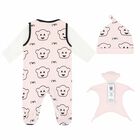 Baby Girls Pink Babygrow Gift Set, 2, hi-res