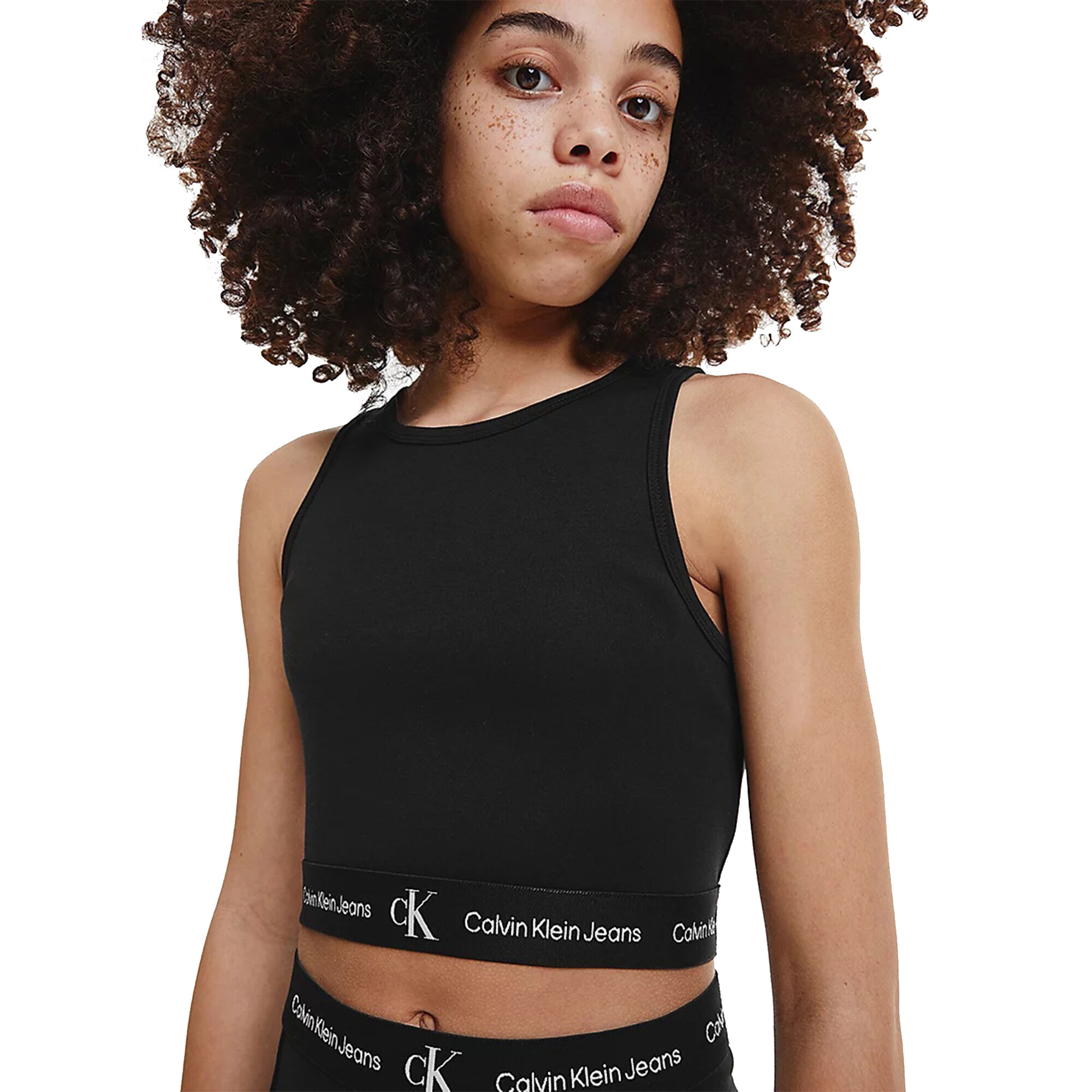 Calvin klein online sleeveless tops