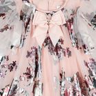 Girls Pink Tulle Darcey Floral Dress, 1, hi-res