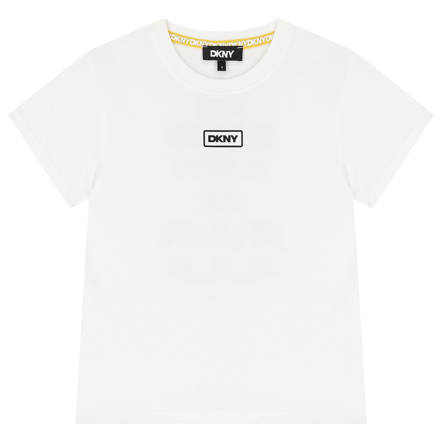 Boys White Logo T-Shirt, 2, hi-res image number null