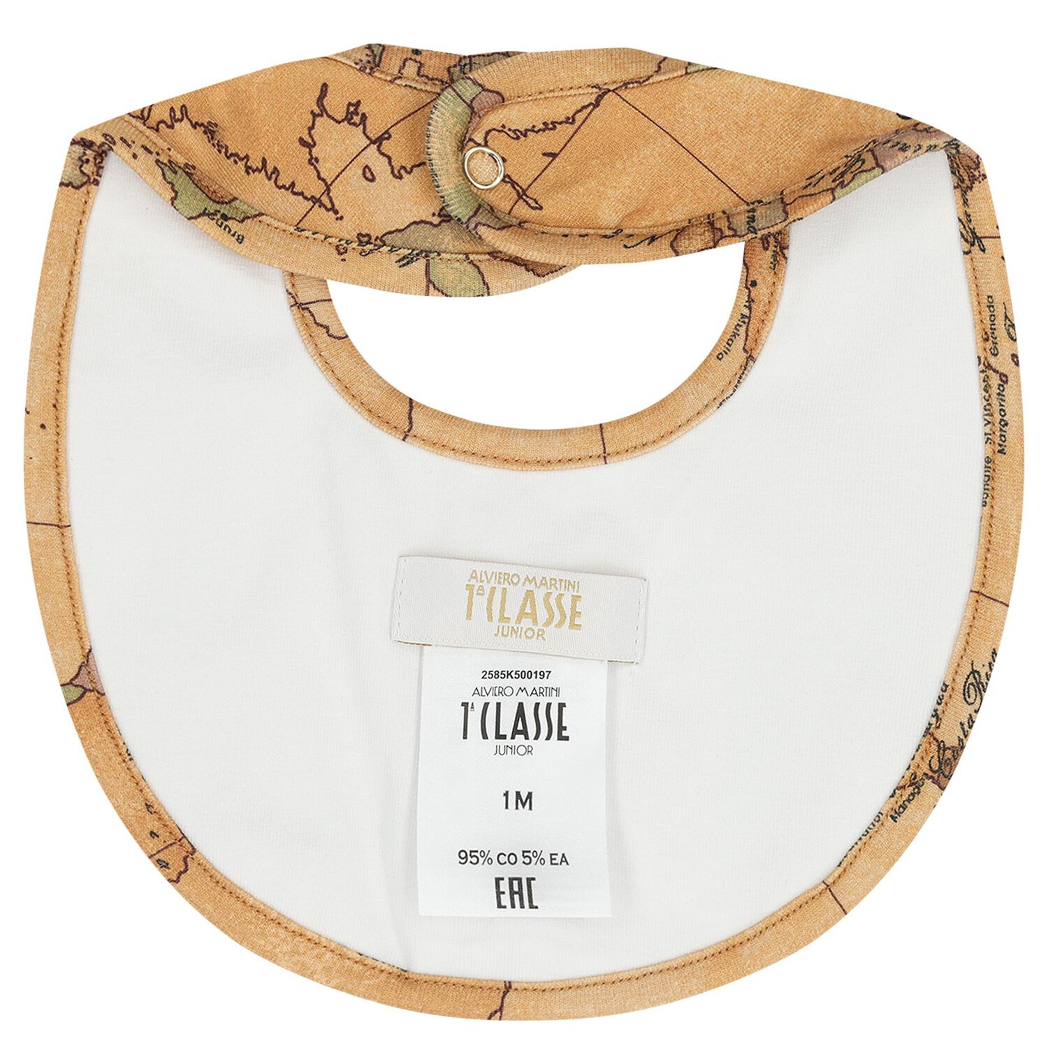 Baby Girls White & Beige Geo Map Gift Set, 2, hi-res