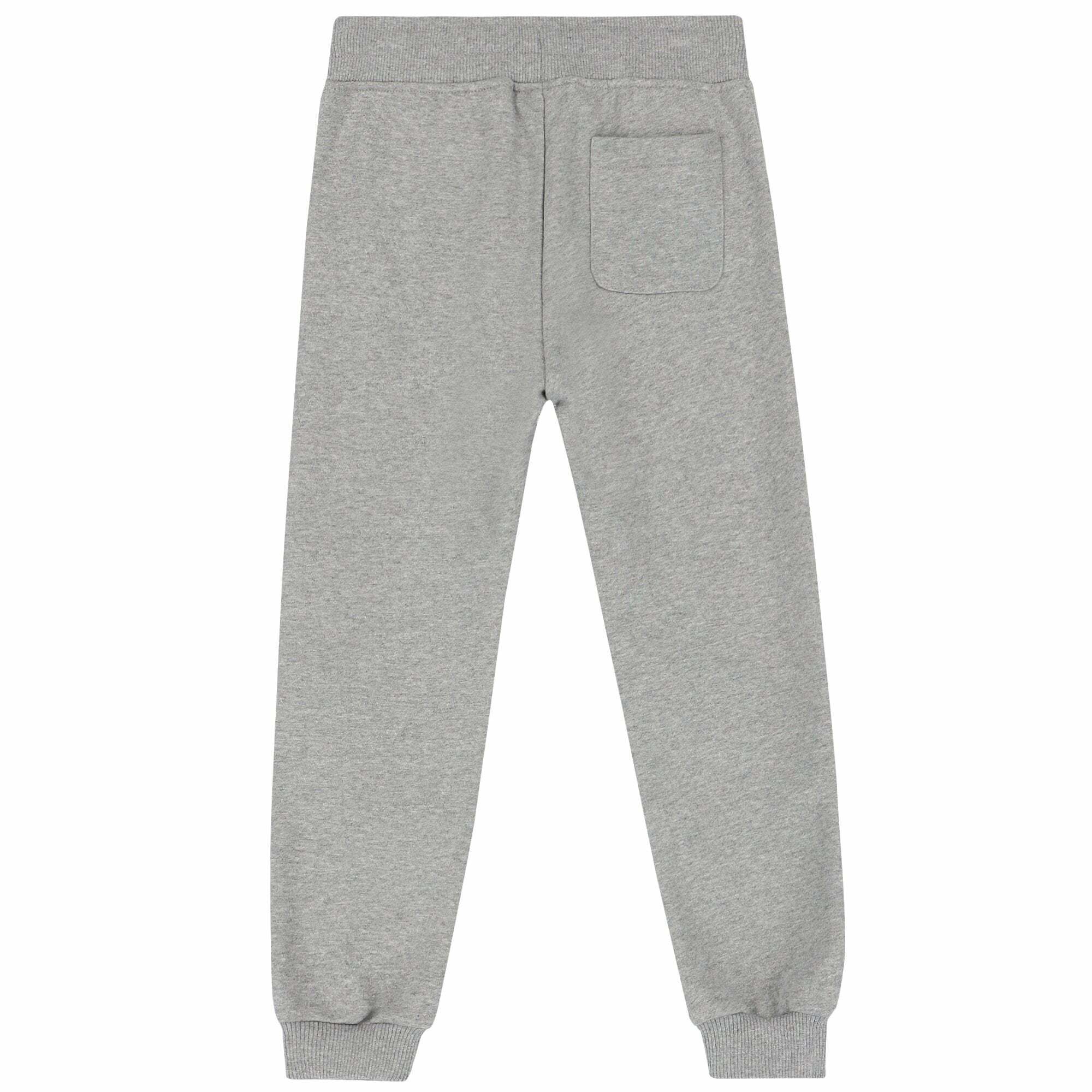 Moschino Boys Grey Logo Jogger Junior Couture UAE