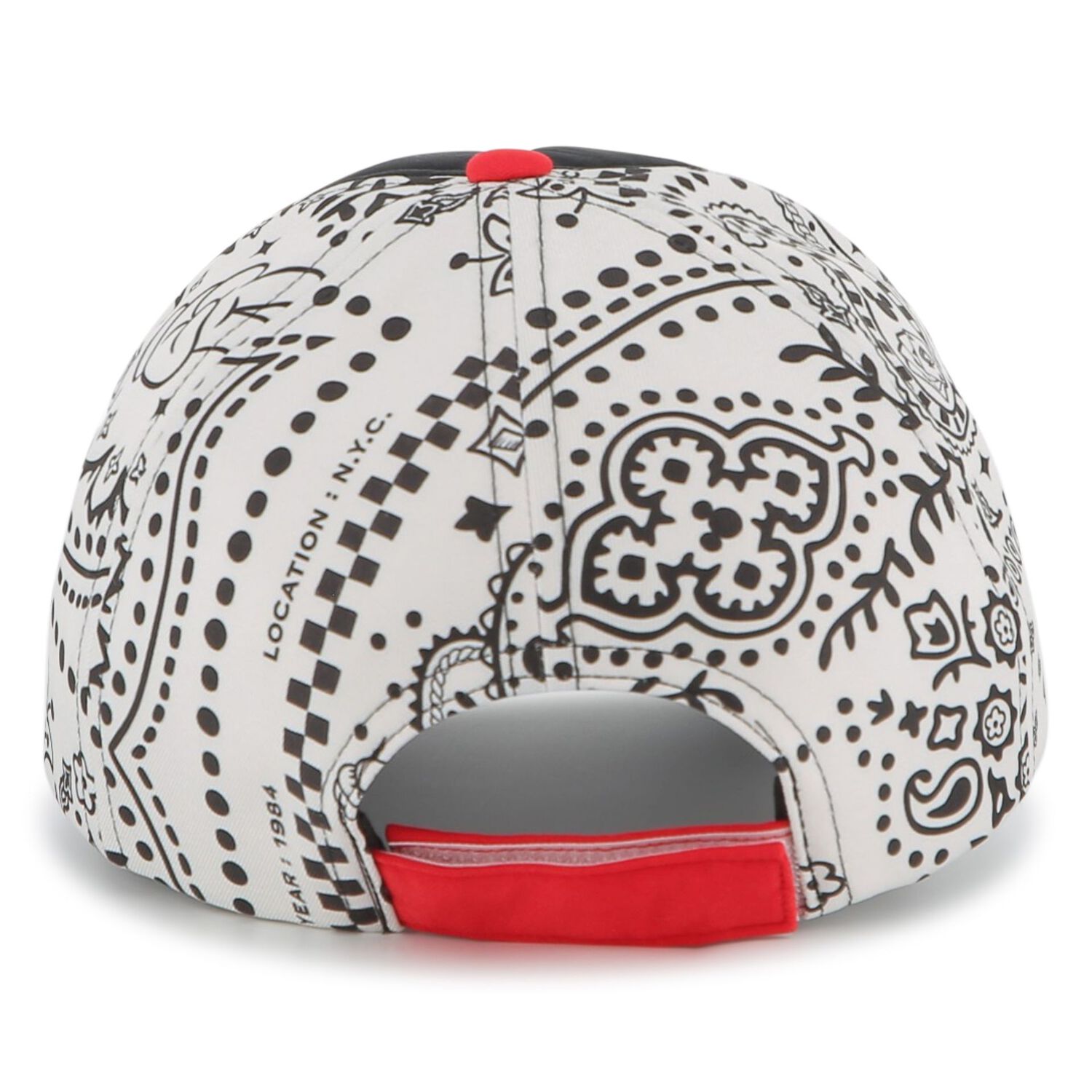 قبعة ميكي ماوس باللون الأسود والأبيض والأحمر, 1, hi-res image number null