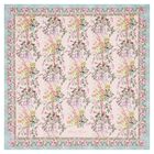 Baby Girls Pink & Blue Marie Antoinette Swaddle Carré Blanket, 1, hi-res