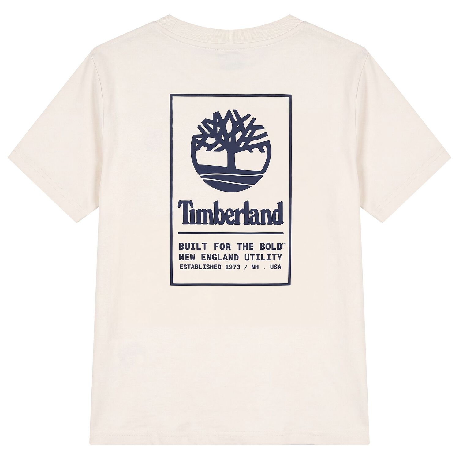 Boys Ivory Logo T-Shirt, 1, hi-res