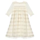 فستان عاجي وذهبي للفتيات, 1, hi-res