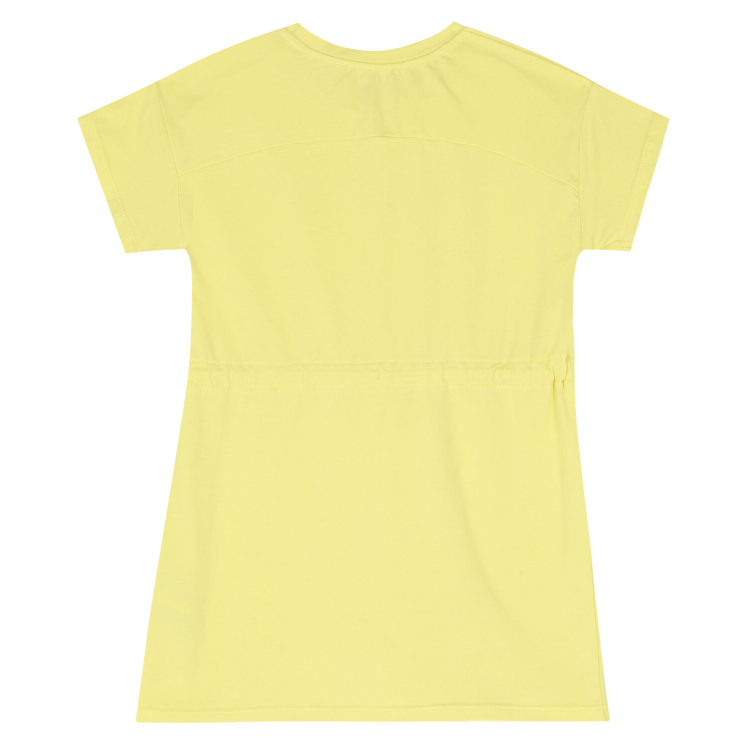 Girls Yellow Logo Dress, 1, hi-res