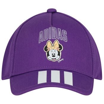 Girls Purple Disney Logo Cap