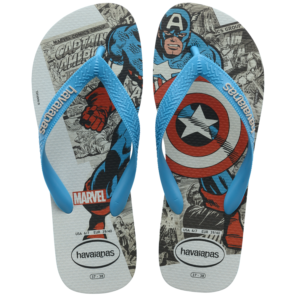 Captain america hot sale flip flops