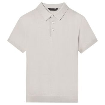 Boys Grey Polo Shirt
