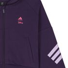 توب بنات هودى بسحاب بالشعار بطبعه ديزنى باللون البنفسجى , 1, hi-res