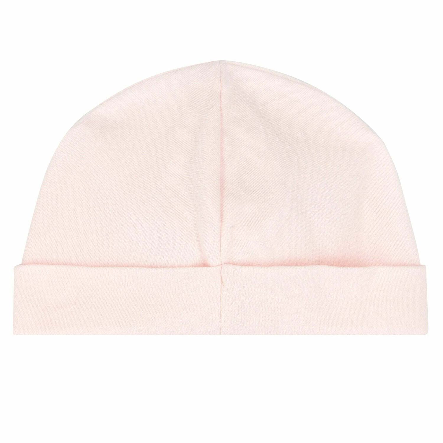 Baby Girls Pink Logo Hat, 1, hi-res