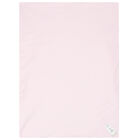 Baby Girls White & Pink Marie Blanket, 1, hi-res