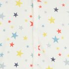 افرول بنات بطبعه نجمه باللون العاجى , 1, hi-res