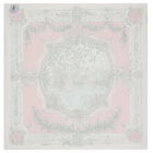 White & Pink Tapestry Swaddle Carré Blanket, 2, hi-res
