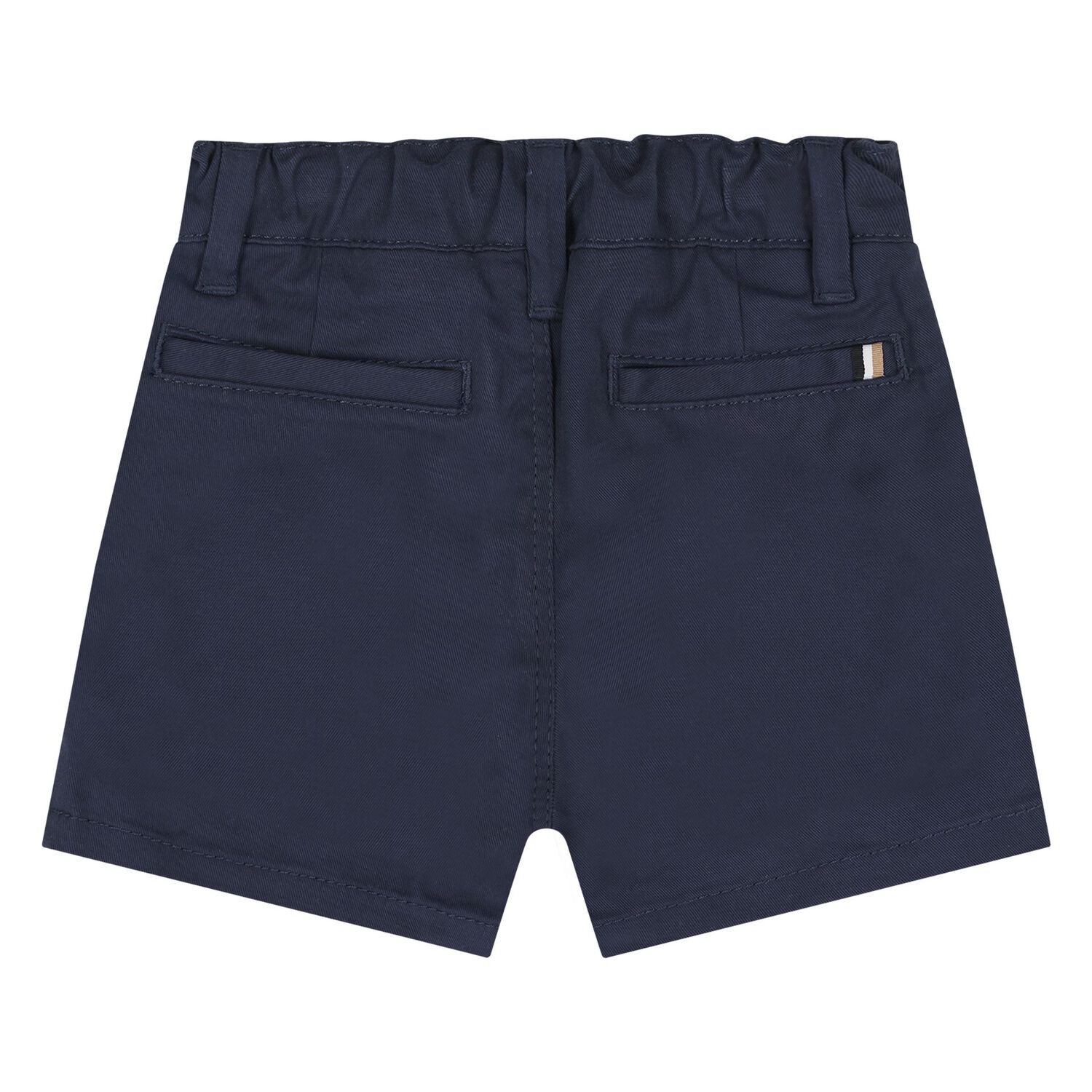 Younger Boys Navy Blue Shorts, 2, hi-res