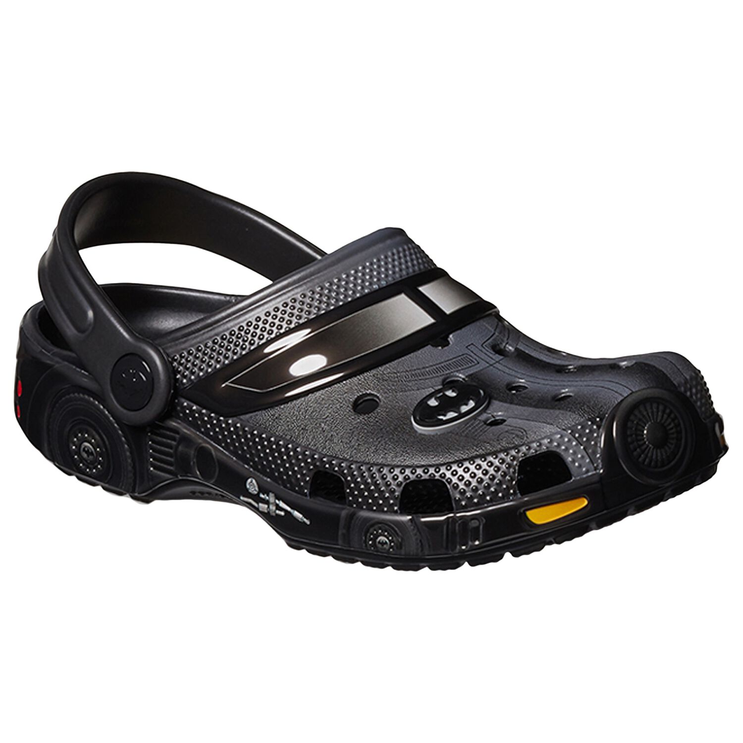 Black Batman Classic Clogs Sandals, 1, hi-res