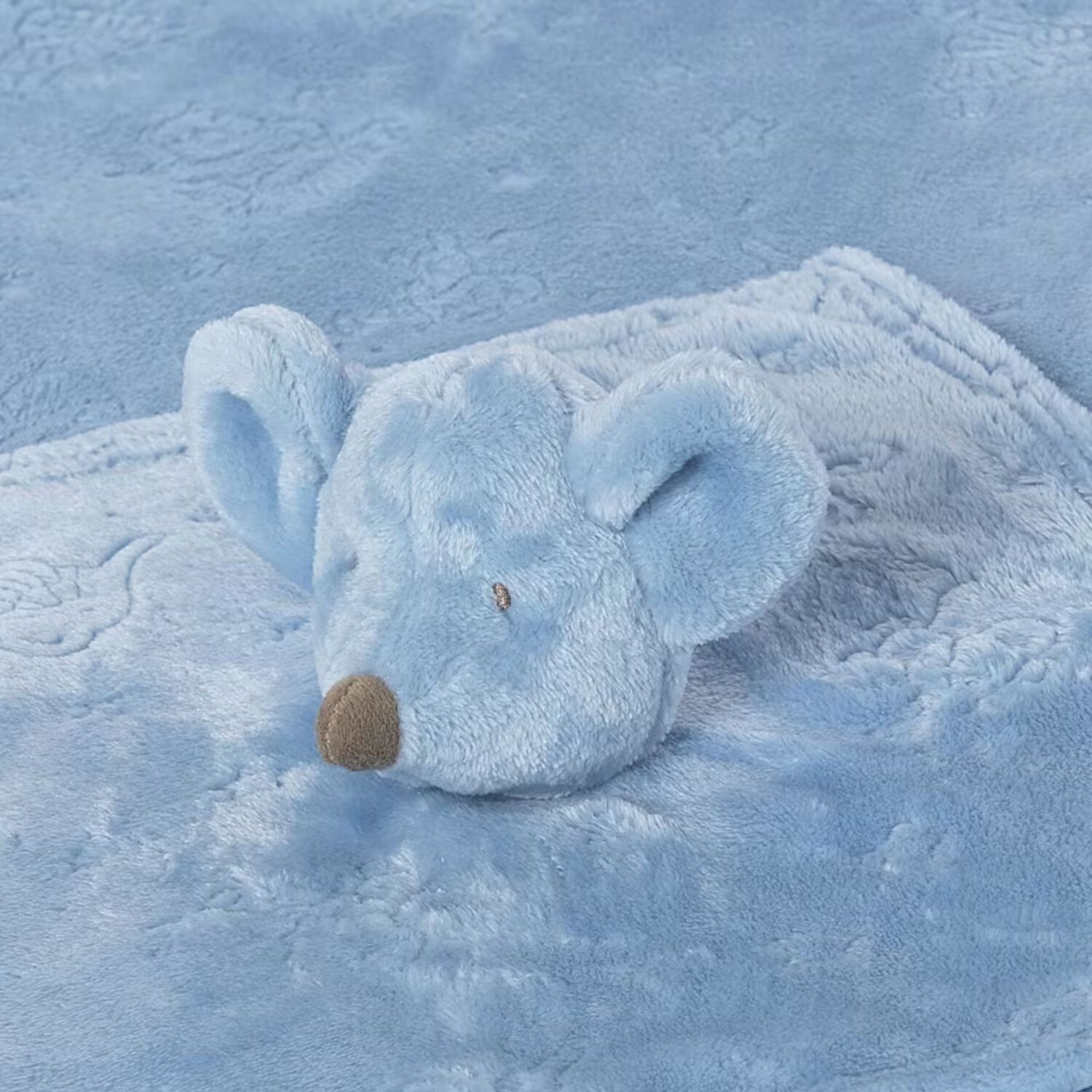 Baby Boys Blue Koala Doudou Comforter & Blanket Set, 3, hi-res