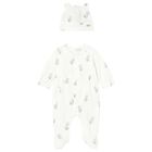 Ivory Teddy Bear Babygrow Set, 2, hi-res
