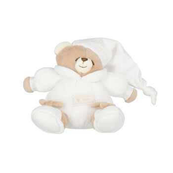 Beige & White Teddy Bear 13CM