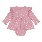 Baby Girls Pink Floral Bodysuit Set, 1, hi-res