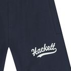 Boys Navy Blue Logo Shorts, 1, hi-res