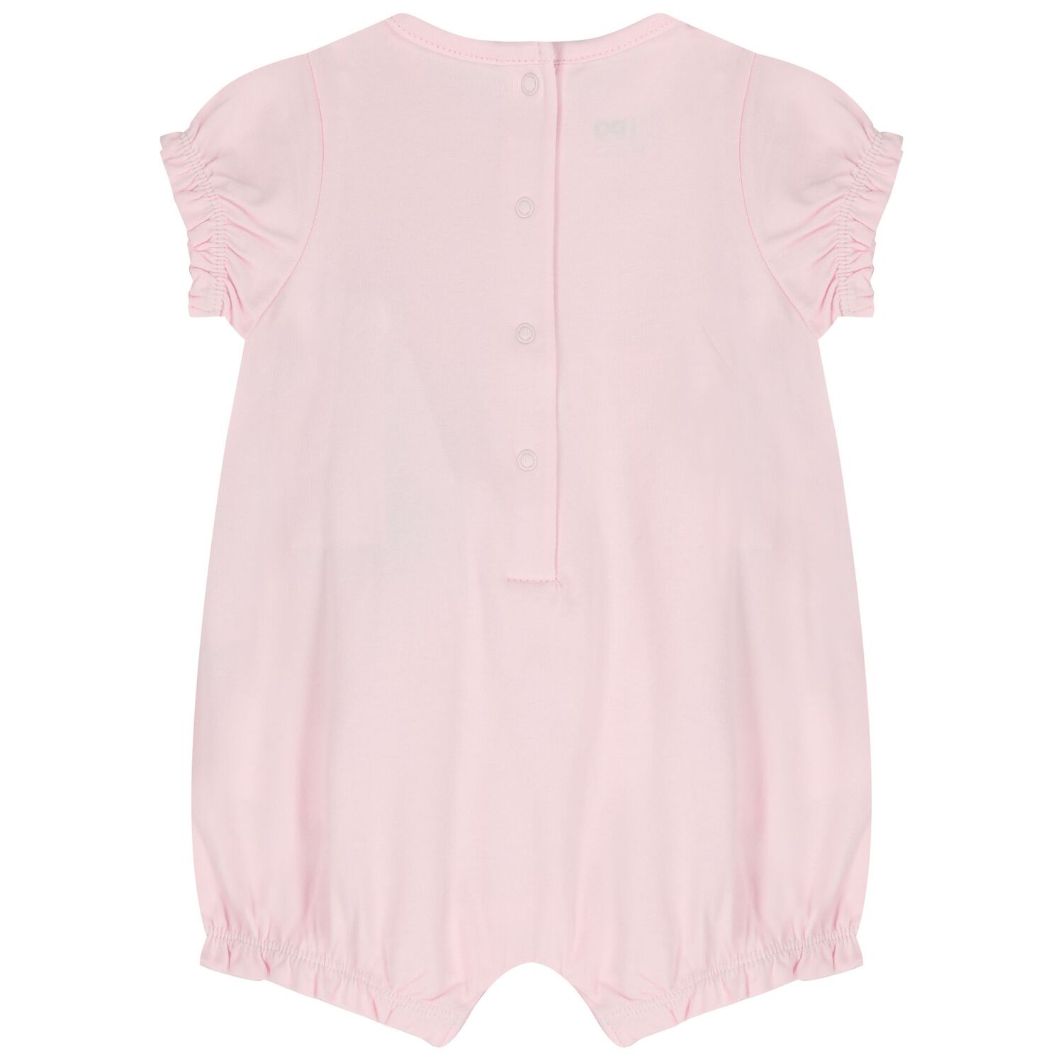 Baby Girls Pink & White Floral Romper Set, 1, hi-res