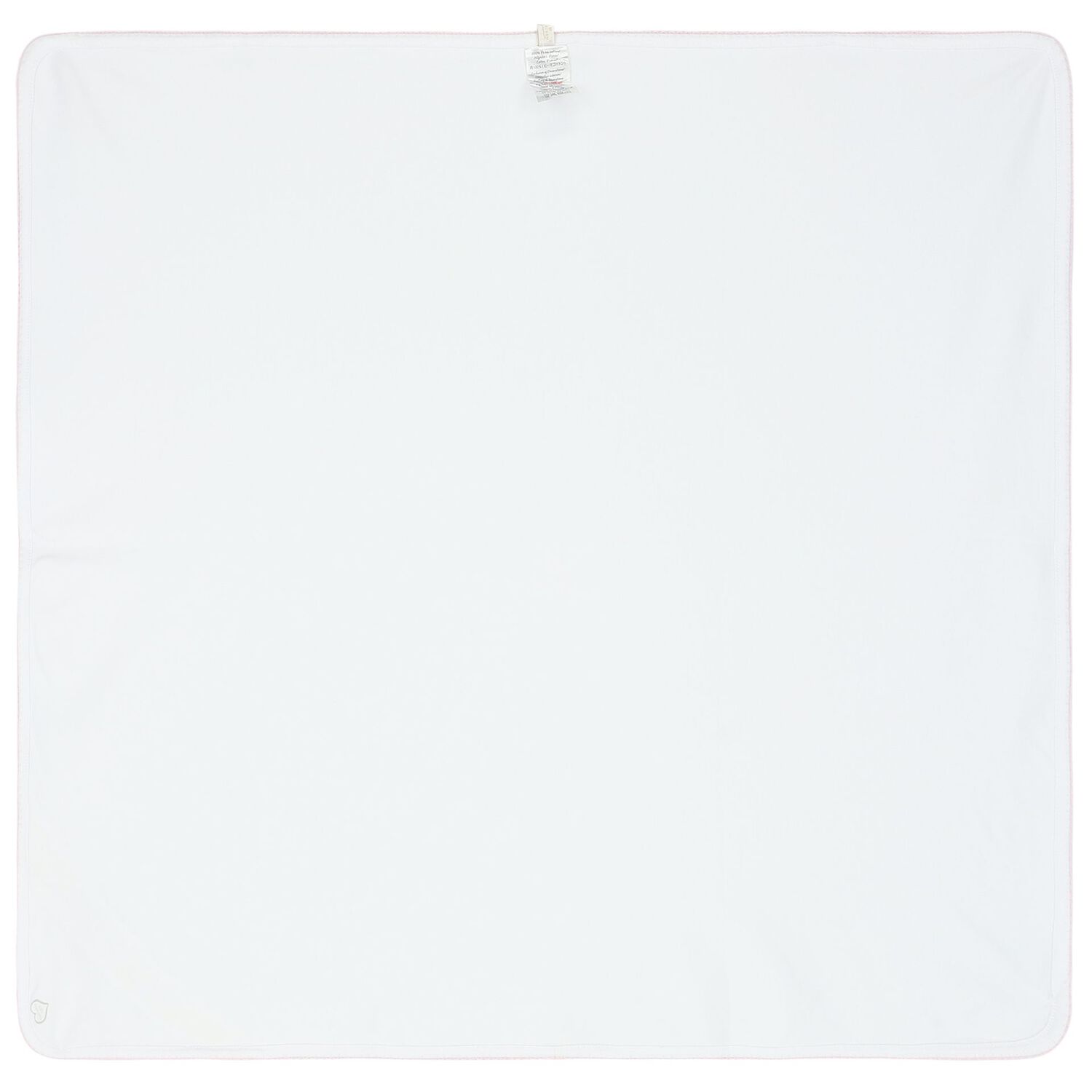 Baby Girls White & Pink Blanket, 1, hi-res image number null