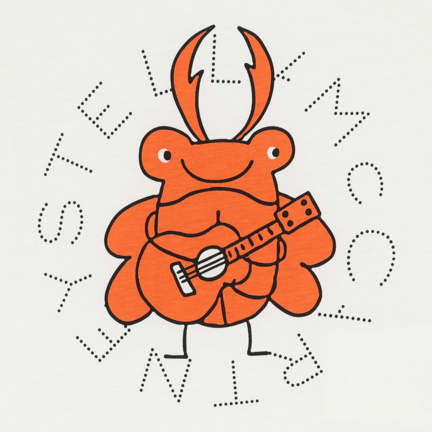 Younger Boys White Bug & Logo T-Shirt, 1, hi-res