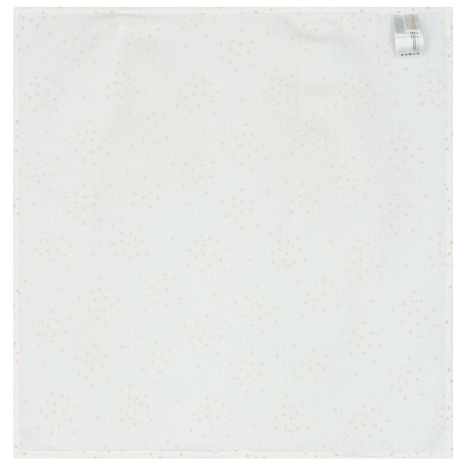 Baby Girls White & Pink Muslins (3-Pack), 2, hi-res image number null