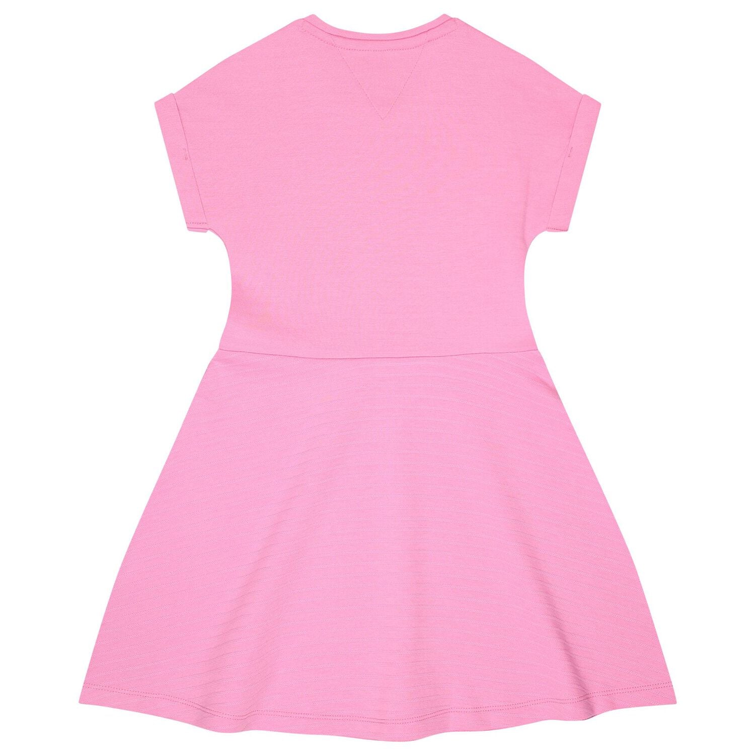 Girls Pink Logo Dress, 1, hi-res