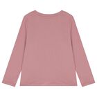 Girls Mini Me Pink Long Sleeve Top, 2, hi-res