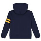 Boys Navy Blue Polo Bear Sweatshirt, 1, hi-res