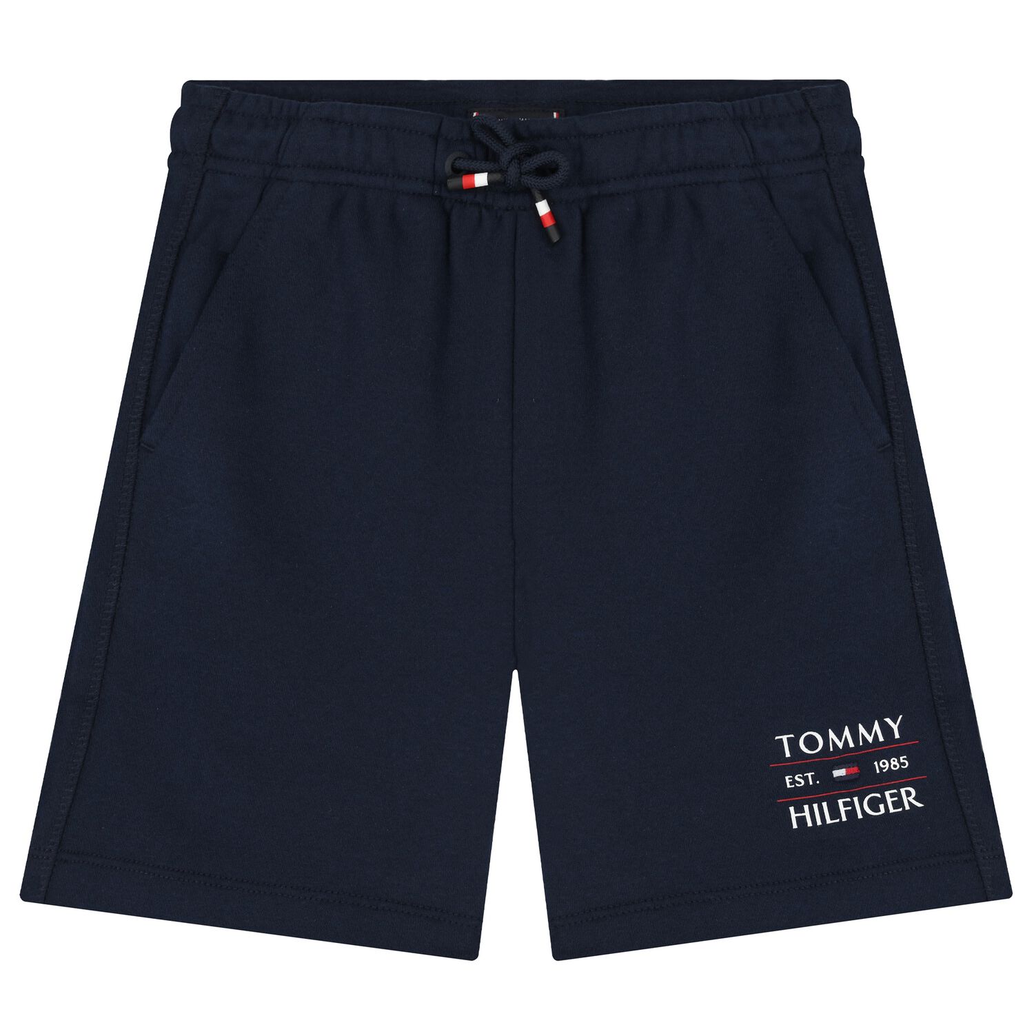 Boys Navy Blue Logo Shorts, 2, hi-res image number null