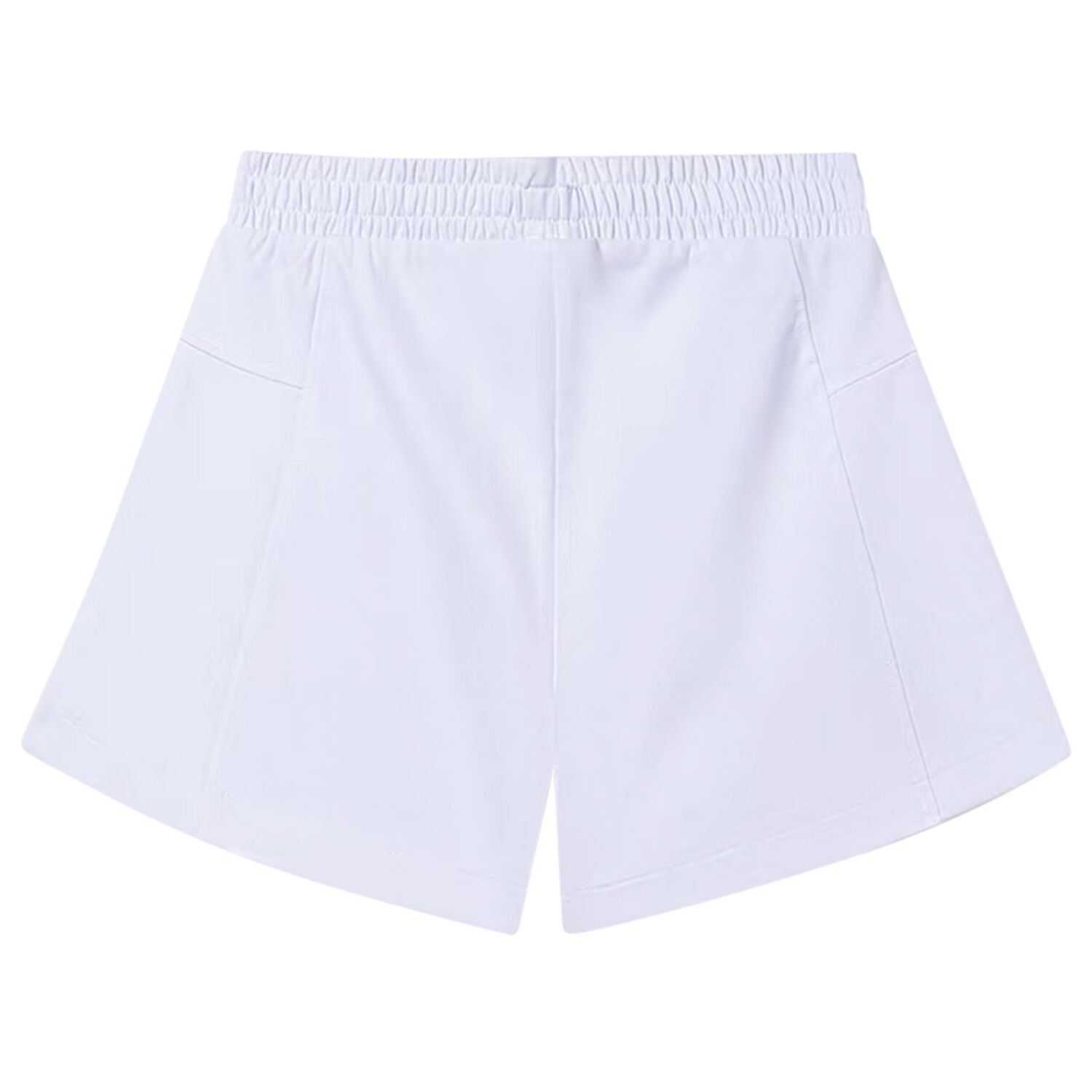 Girls White Shorts, 3, hi-res
