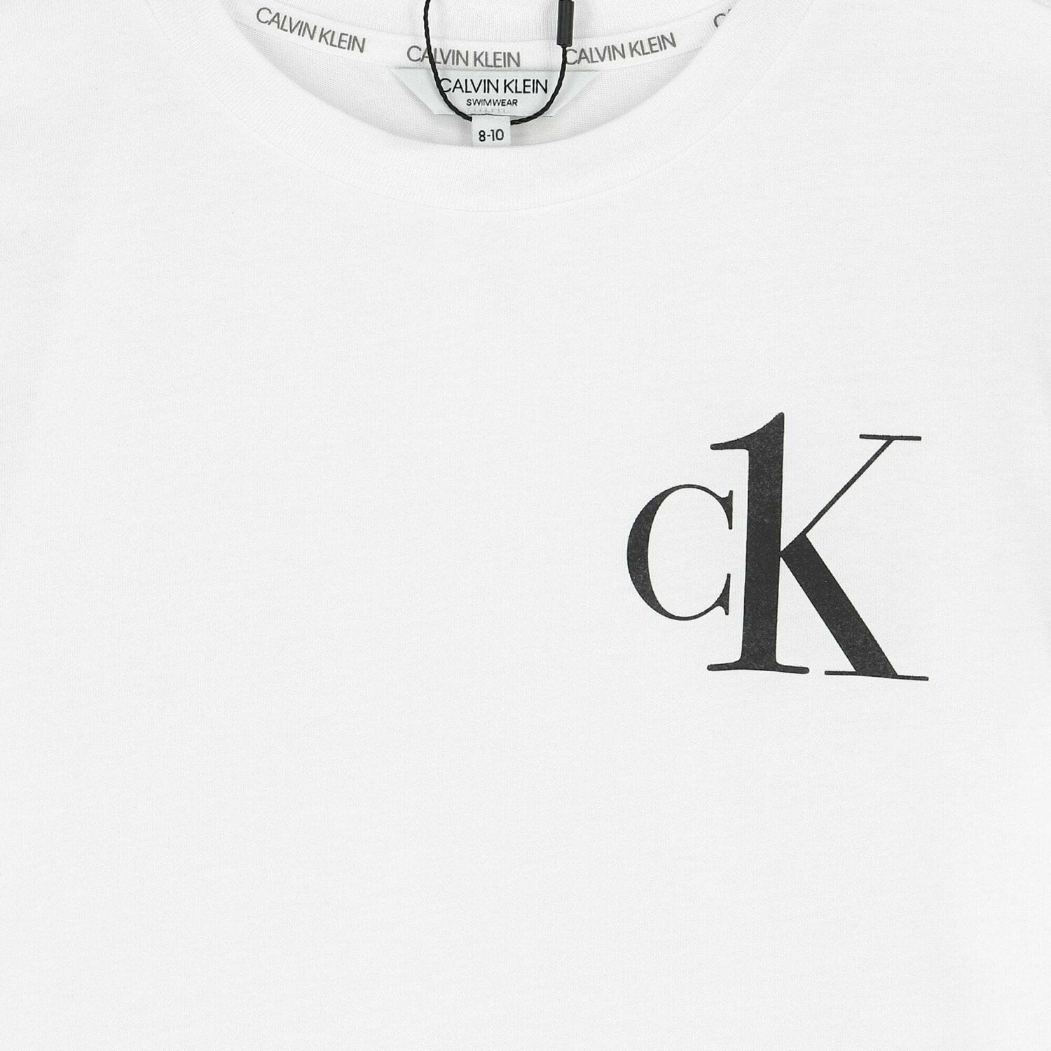 Boys White Logo T-Shirt, 1, hi-res image number null