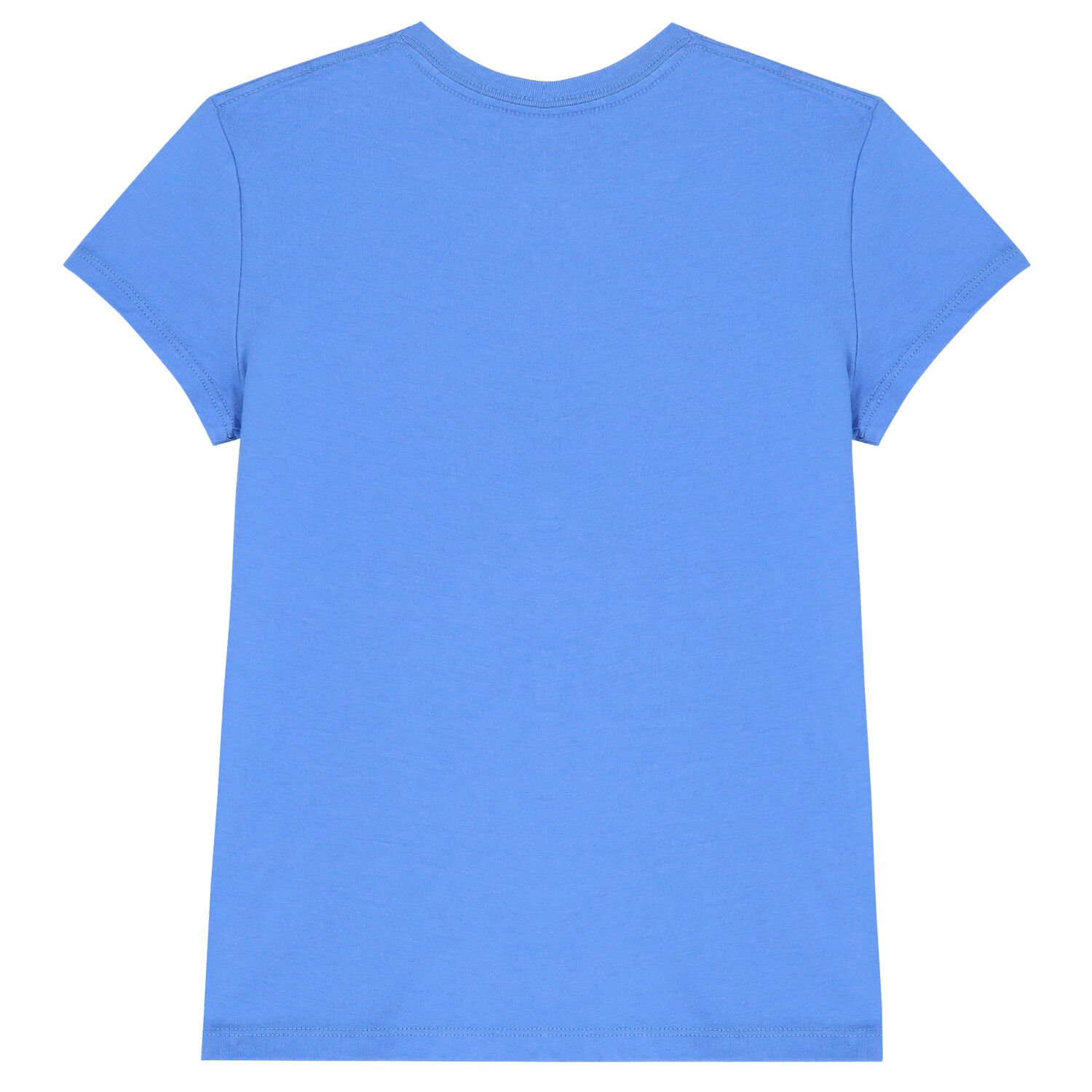 Girls Blue Polo Bear T-Shirt, 2, hi-res