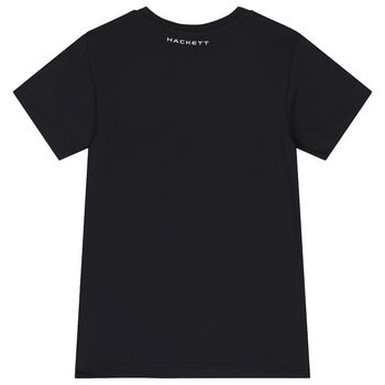 Boys Black Logo T-Shirt