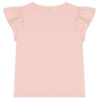Girls Pink Flower T-Shirt, 1, hi-res