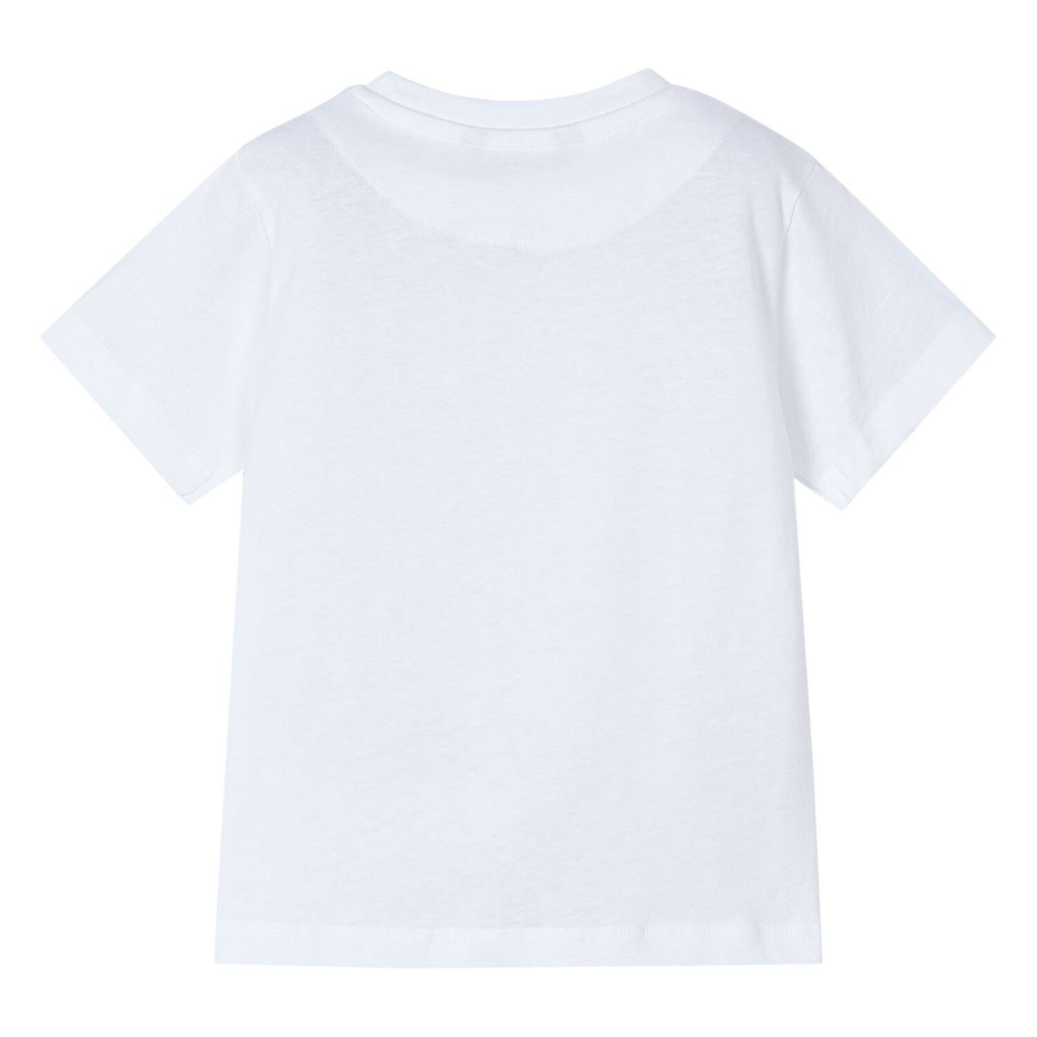 Boys White Lenticular Print T-Shirt, 1, hi-res