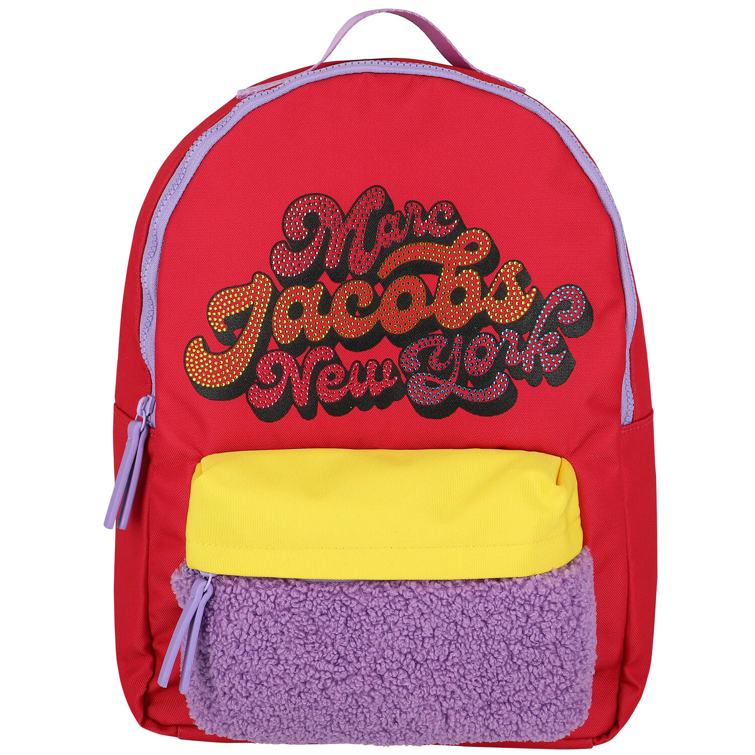 Girls Pink Logo Backpack, 1, hi-res image number null