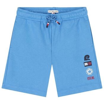 Boys Blue Logo Shorts