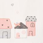 بلوزات للبنات الصغيرات باللون الوردي والعاجي (عبوة من قطعتين), 1, hi-res