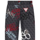 بنطلون رياضى للاولاد باللون الرمادى, 1, hi-res