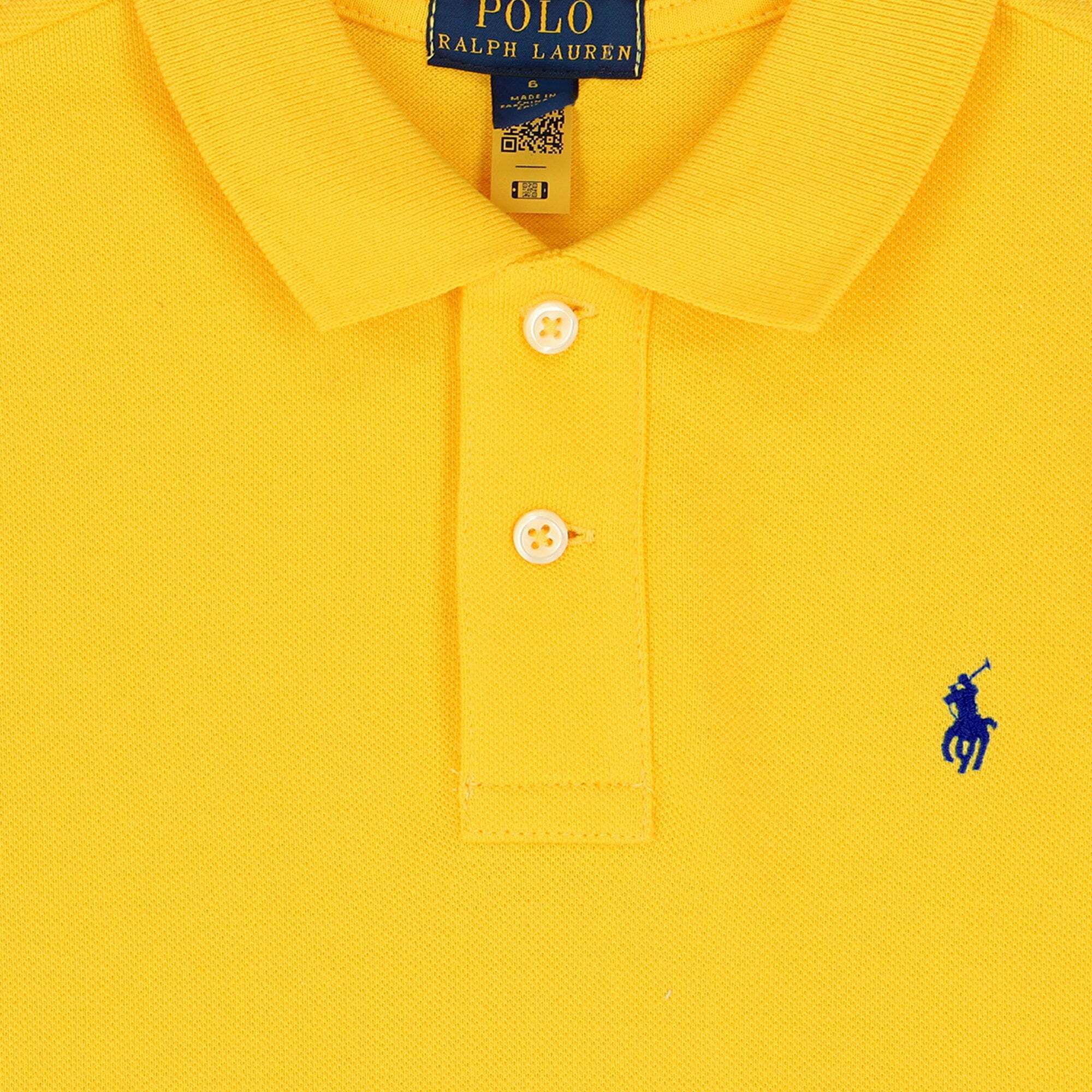 Yellow polo ralph lauren hot sale