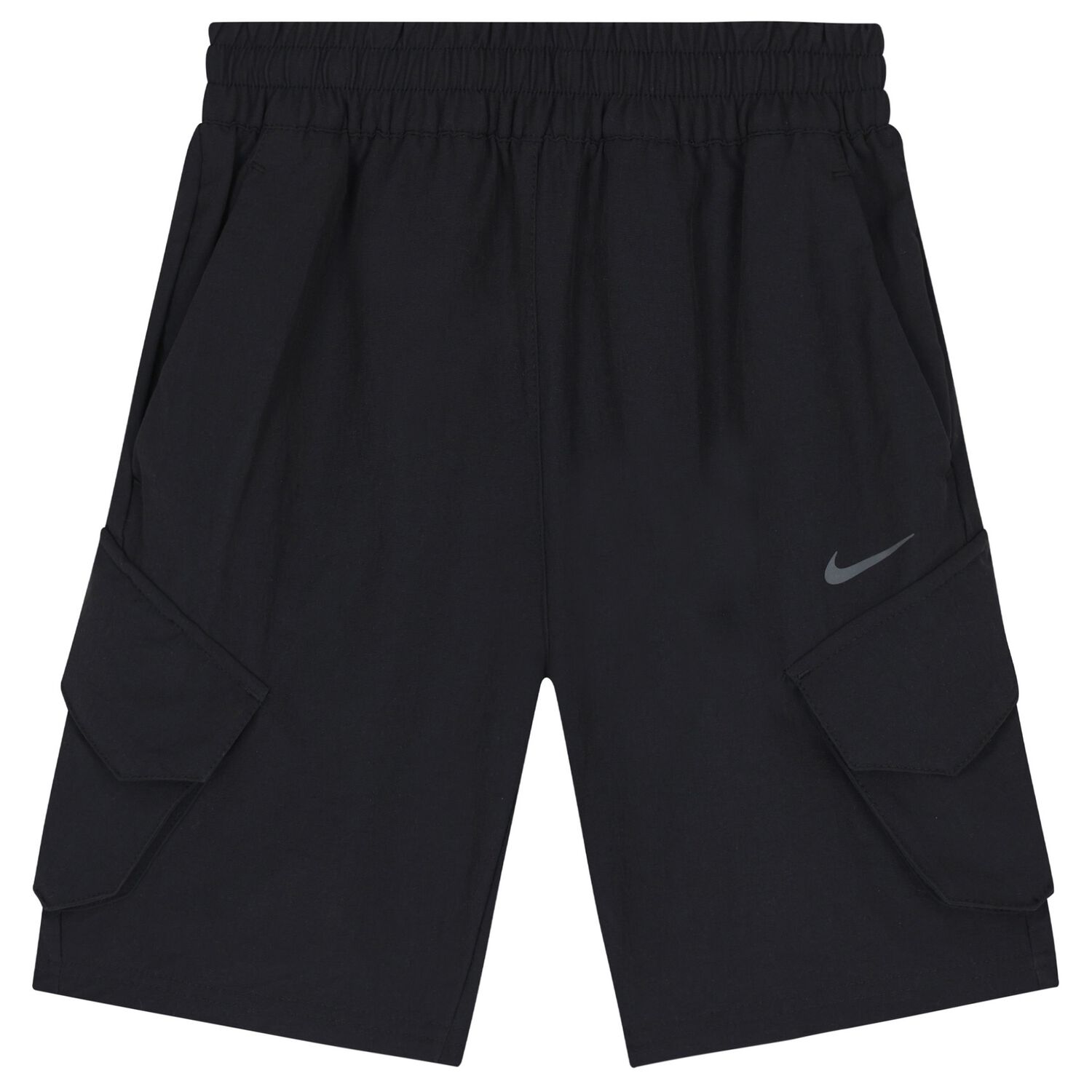 Boys Black Logo Shorts, 2, hi-res image number null