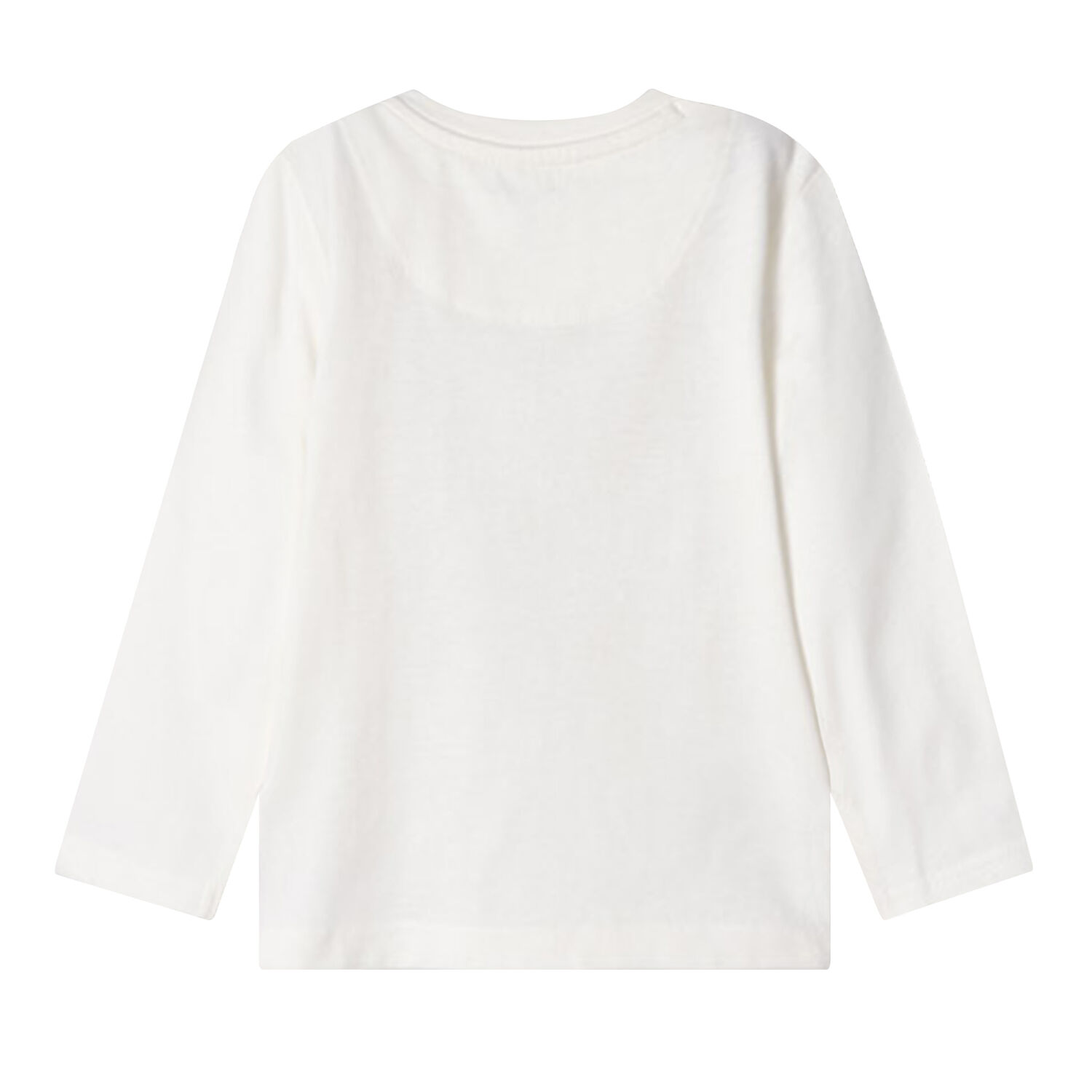Younger Boys Ivory Eskimo Long Sleeve Top, 1, hi-res