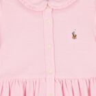 Baby Girls Pink Logo Dress Set, 1, hi-res