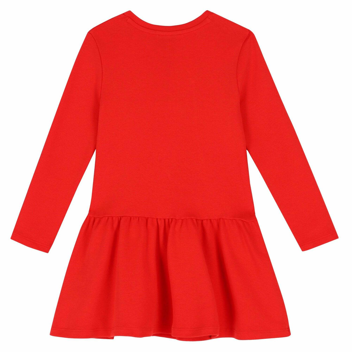 Girls Red Logo Dress, 1, hi-res image number null